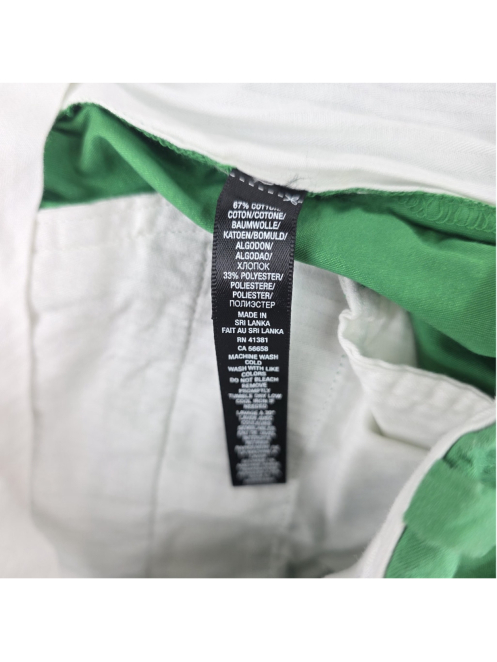 RLX Ralph Lauren Golf Shorts Mens 38 Green Performance Chino Tech Casual - Picture 7 of 13